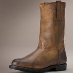 no heel western boots