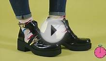 Cut Out Boots With Printed Sock How To | ASOS Fashion Tutorial