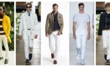 White Jeans Chinos 2016 trend men